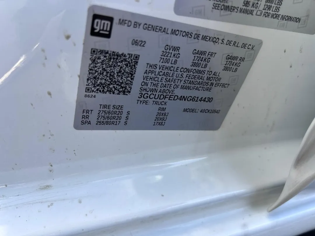 2022 Chevrolet Silverado 1500 - 3GCUDFED4NG614430 - Image #22